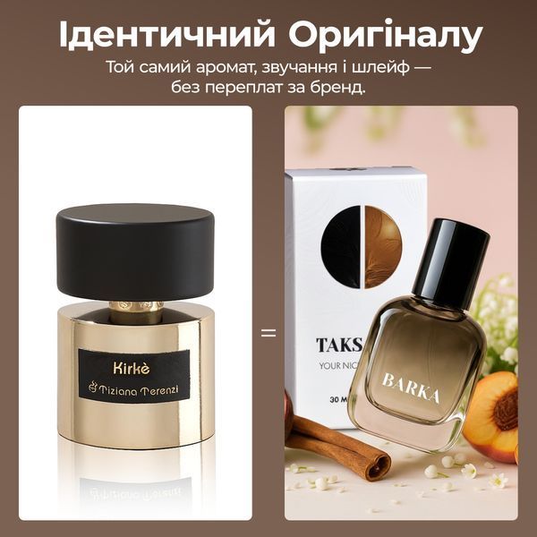 Barka - солодкий фруктовий аромат у стилі Kirke від Tiziana Terenzi 3мл cBarka3 фото