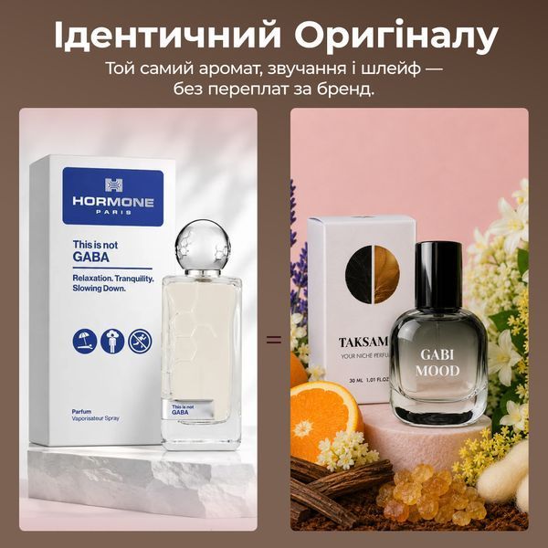 Gabi Mood - фужерний, пряний, цитрусовий аромат у стилі This is Not Gaba від Hormone Paris GM30 фото
