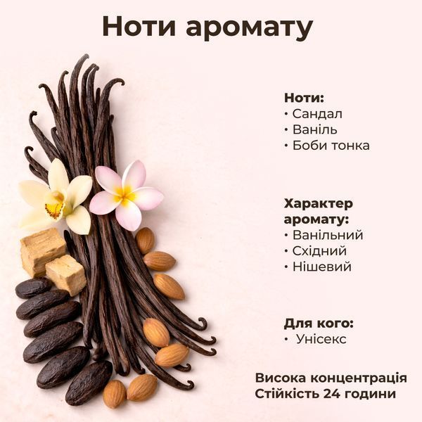 Vanilla Drug - ванильно-миндальный гурманский аромат в стиле Vanilla Sex от Tom Ford 3 мл cVanillaD3 фото