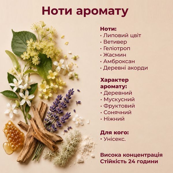 June Air - деревний, мускусний, квітковий аромат у стилі Tilia від Marc-Antoine Barrois Tili30 фото